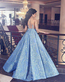 Gorgeous Sweetheart Sheer Sleeve Prom Dress With Removable Skirt,WP092